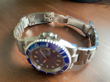 Load image into Gallery viewer, Smurf Submariner Seiko Mod
