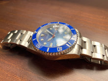 Load image into Gallery viewer, Smurf Submariner Seiko Mod