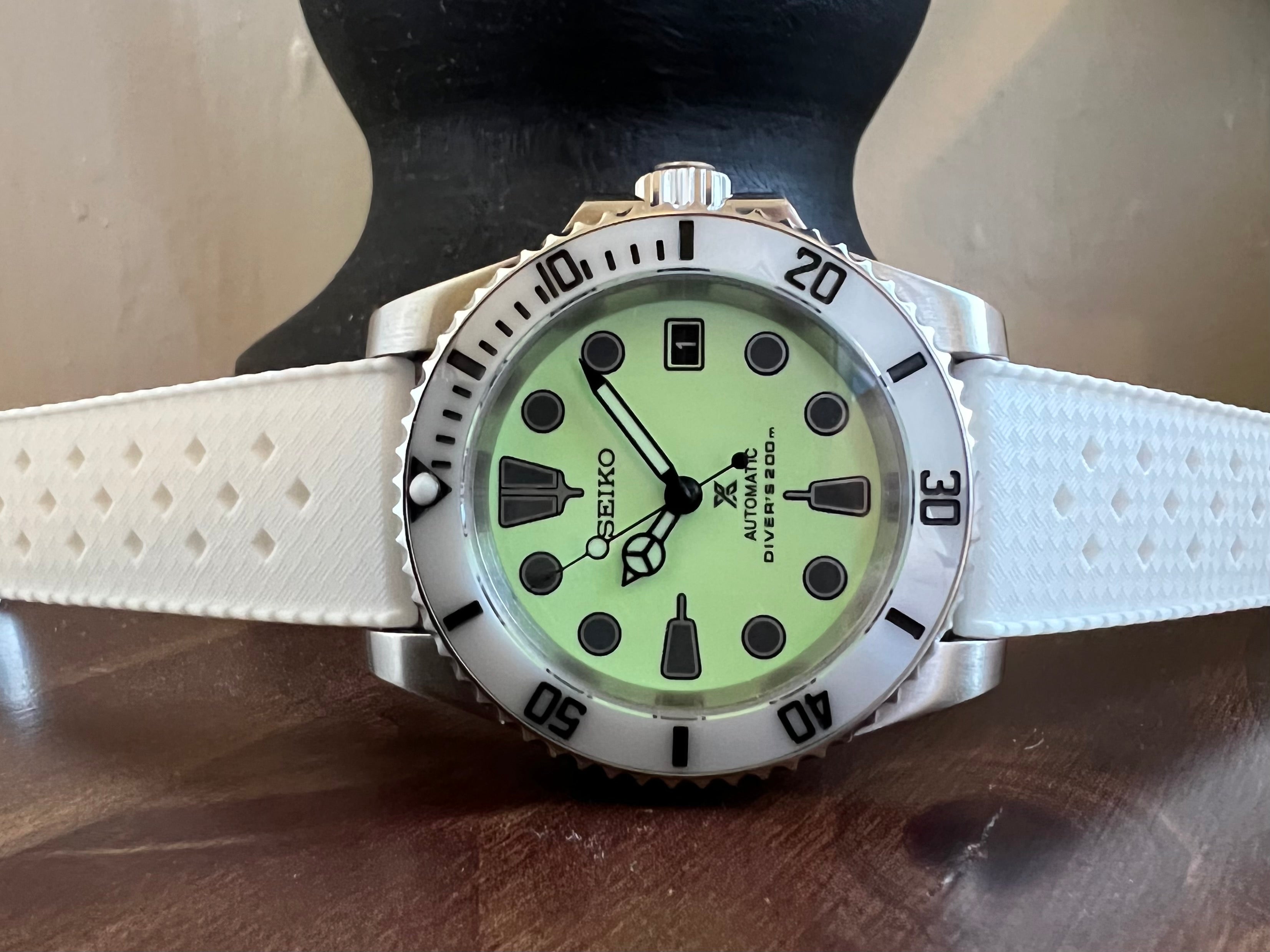 Blizzard Submariner Seiko Mod – Tropic Timeworks