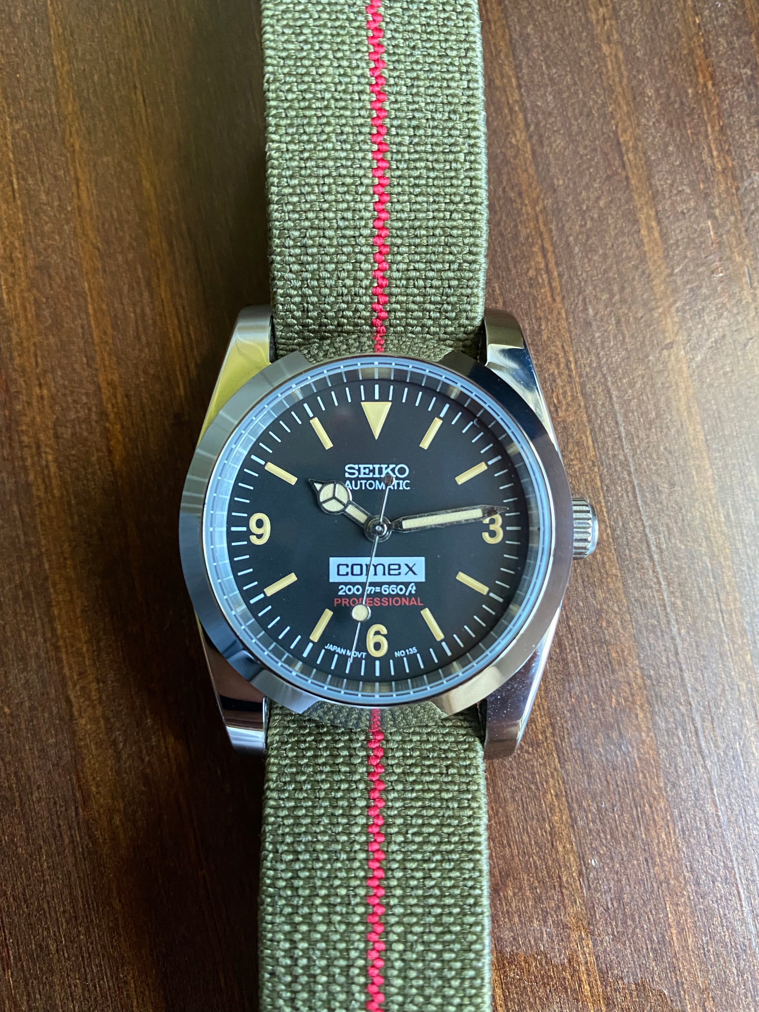 36mm MILSUB Explorer Seiko Mod