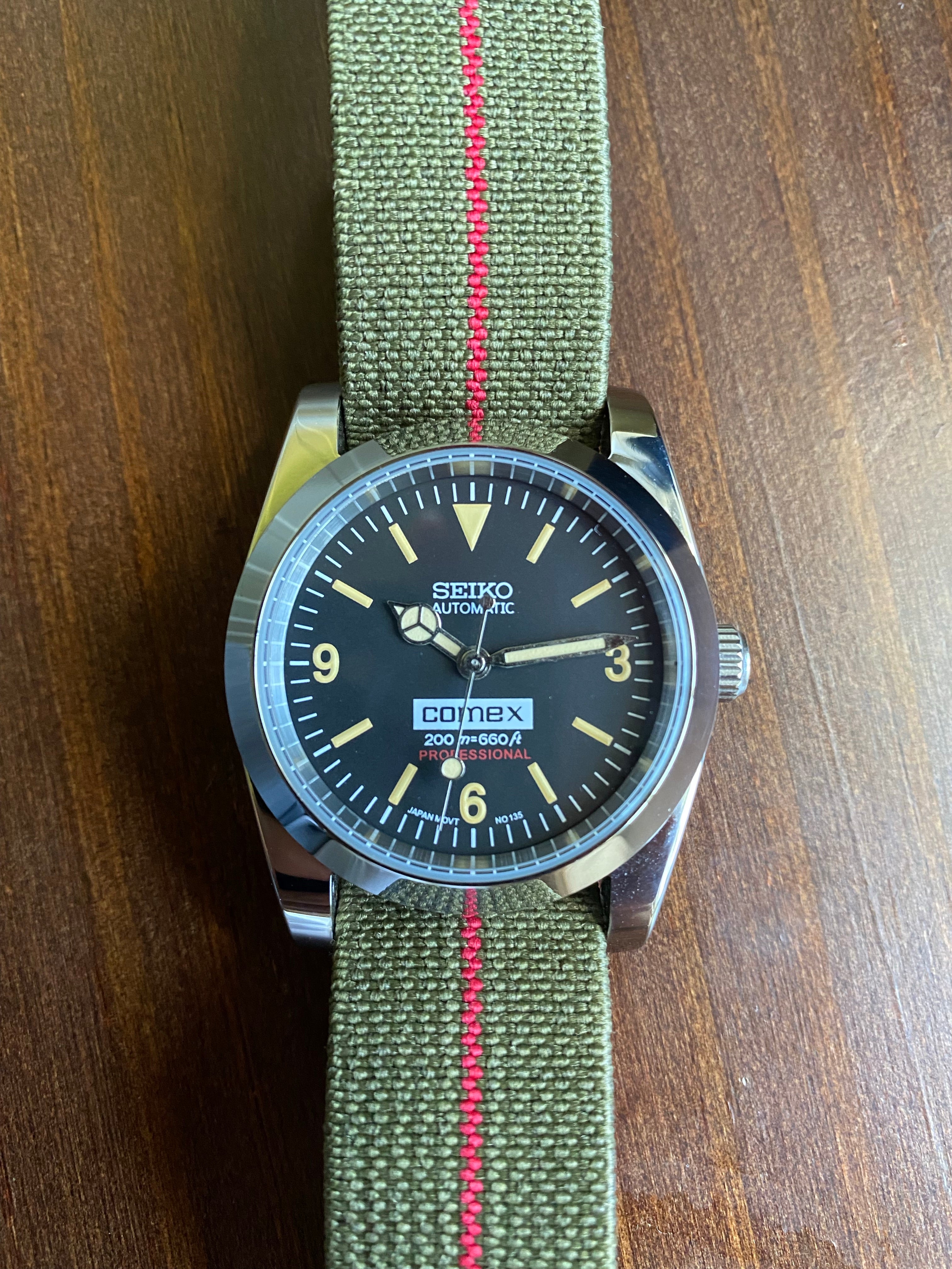 36mm MILSUB Explorer Seiko Mod