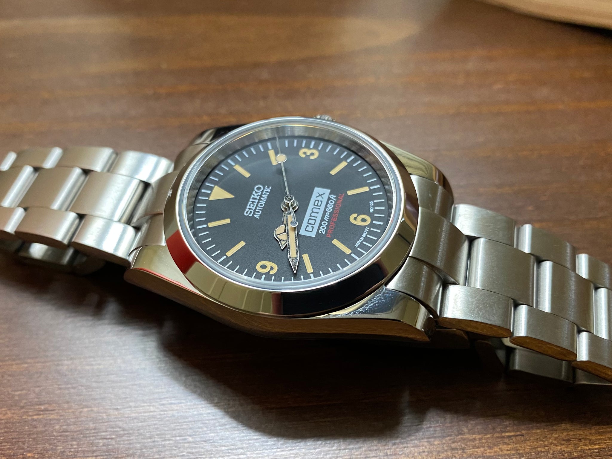 36mm MILSUB Explorer Seiko Mod – Tropic Timeworks