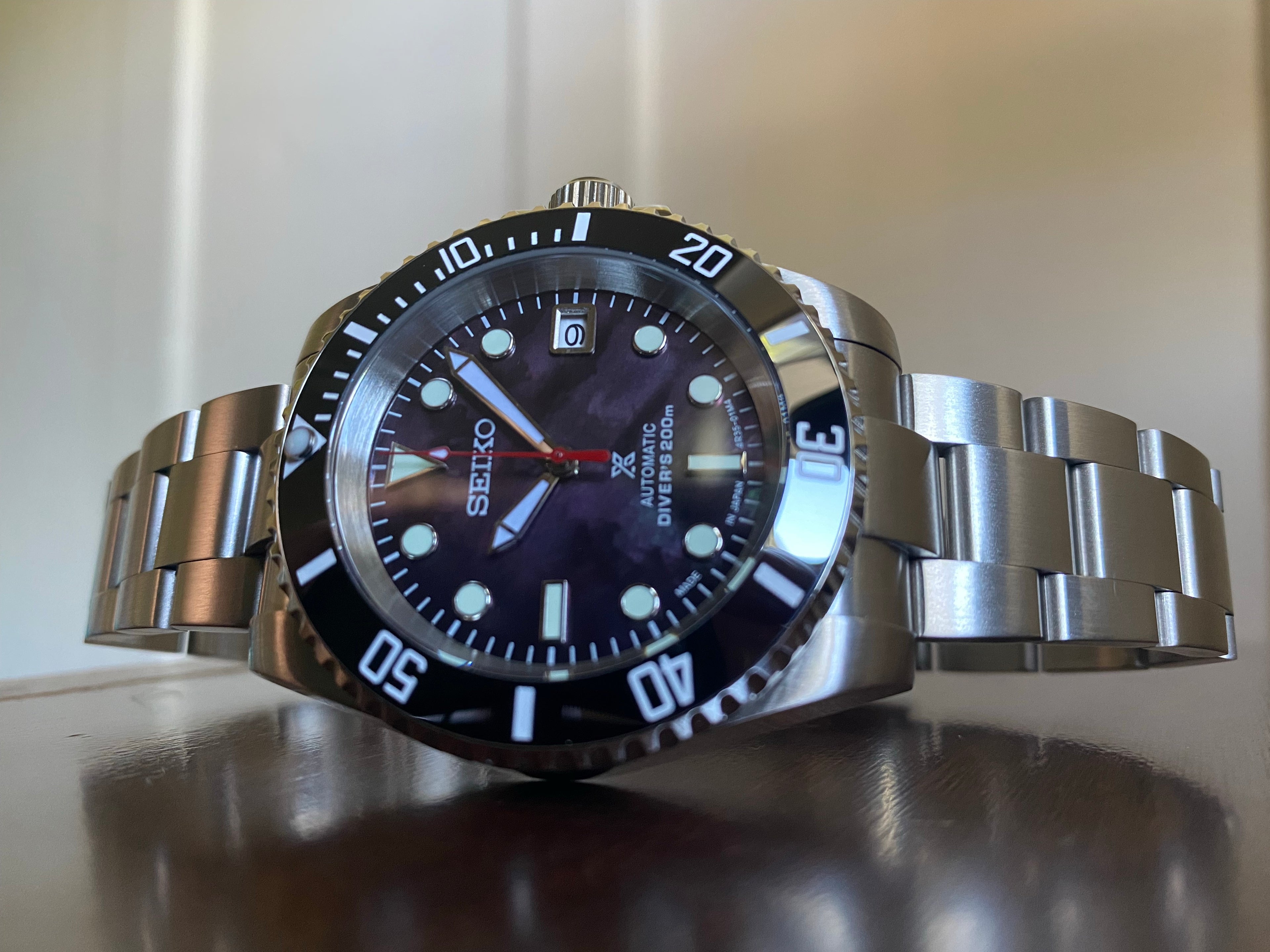 Vader Submariner Seiko Mod