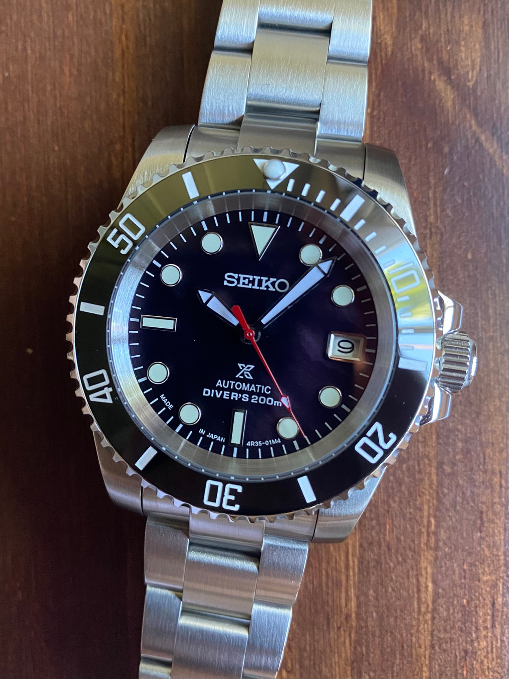 Vader Submariner Seiko Mod
