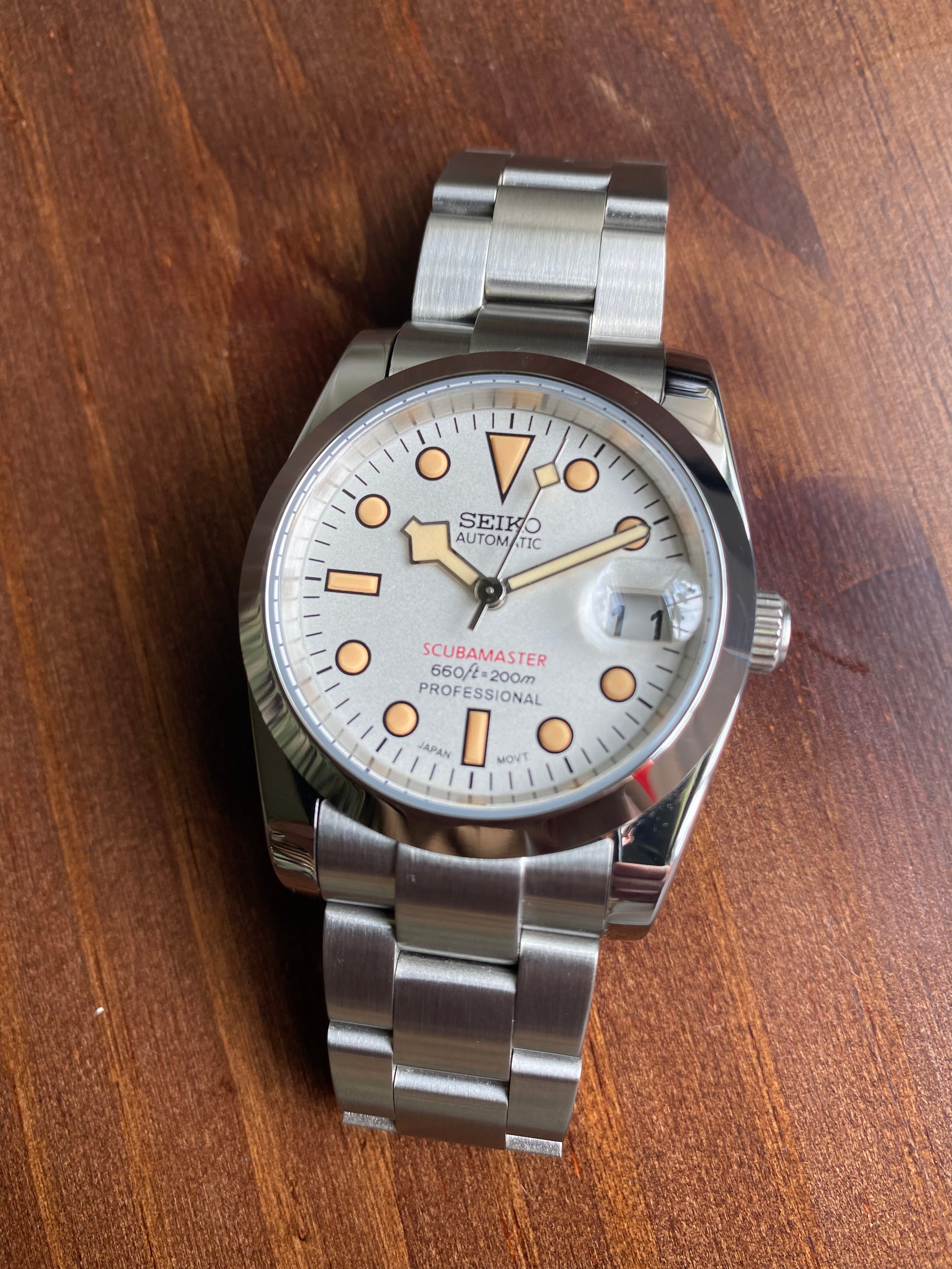 Light Explorer Seiko Mod