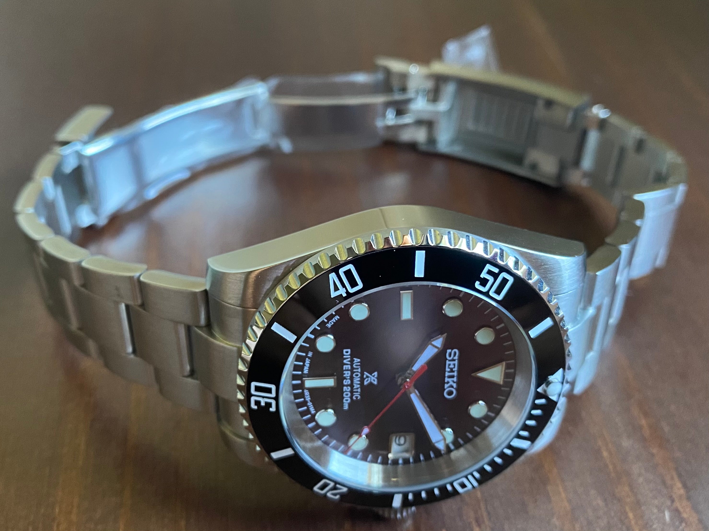 Vader Submariner Seiko Mod