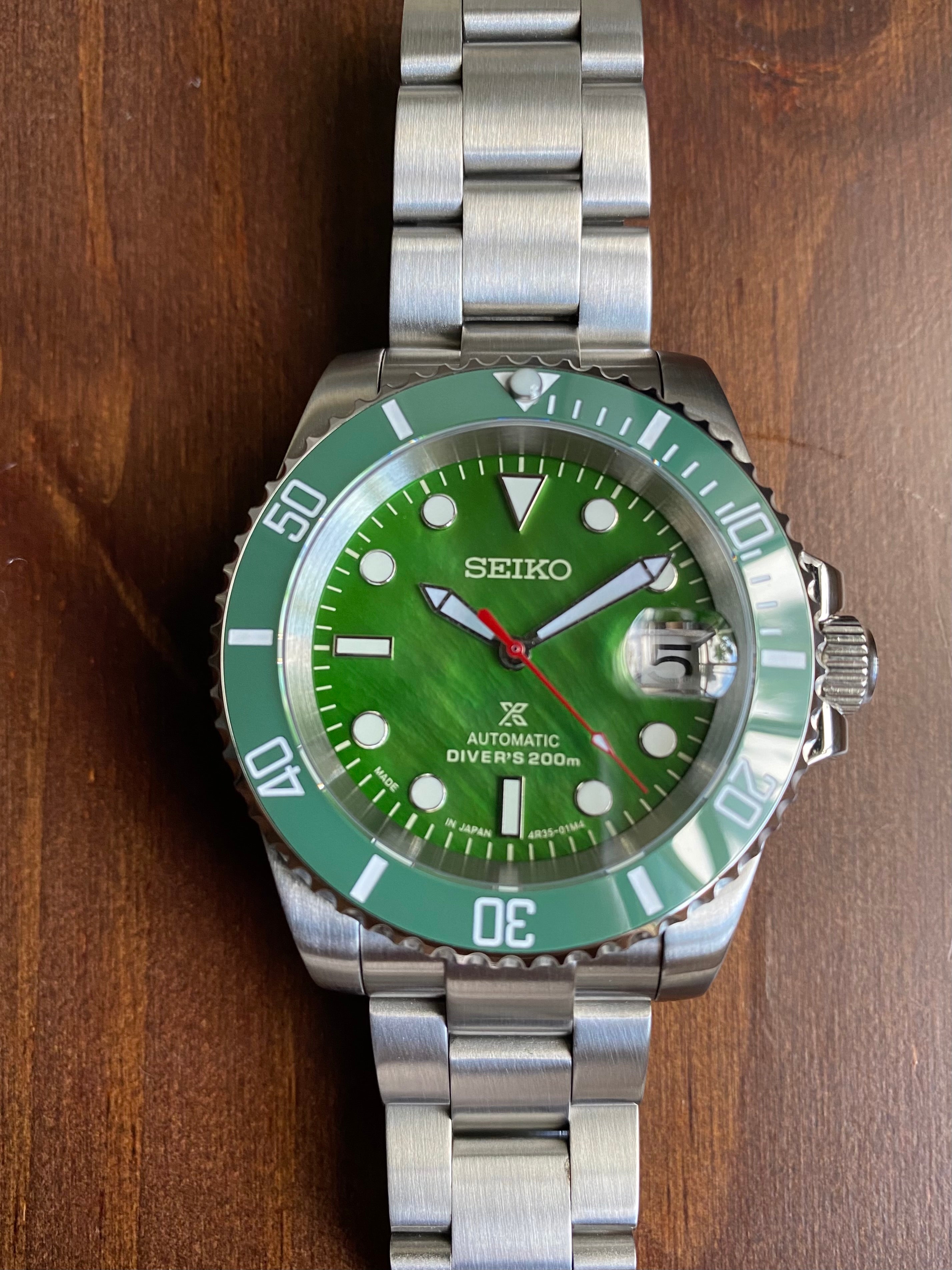 Hulk Submariner Seiko Mod