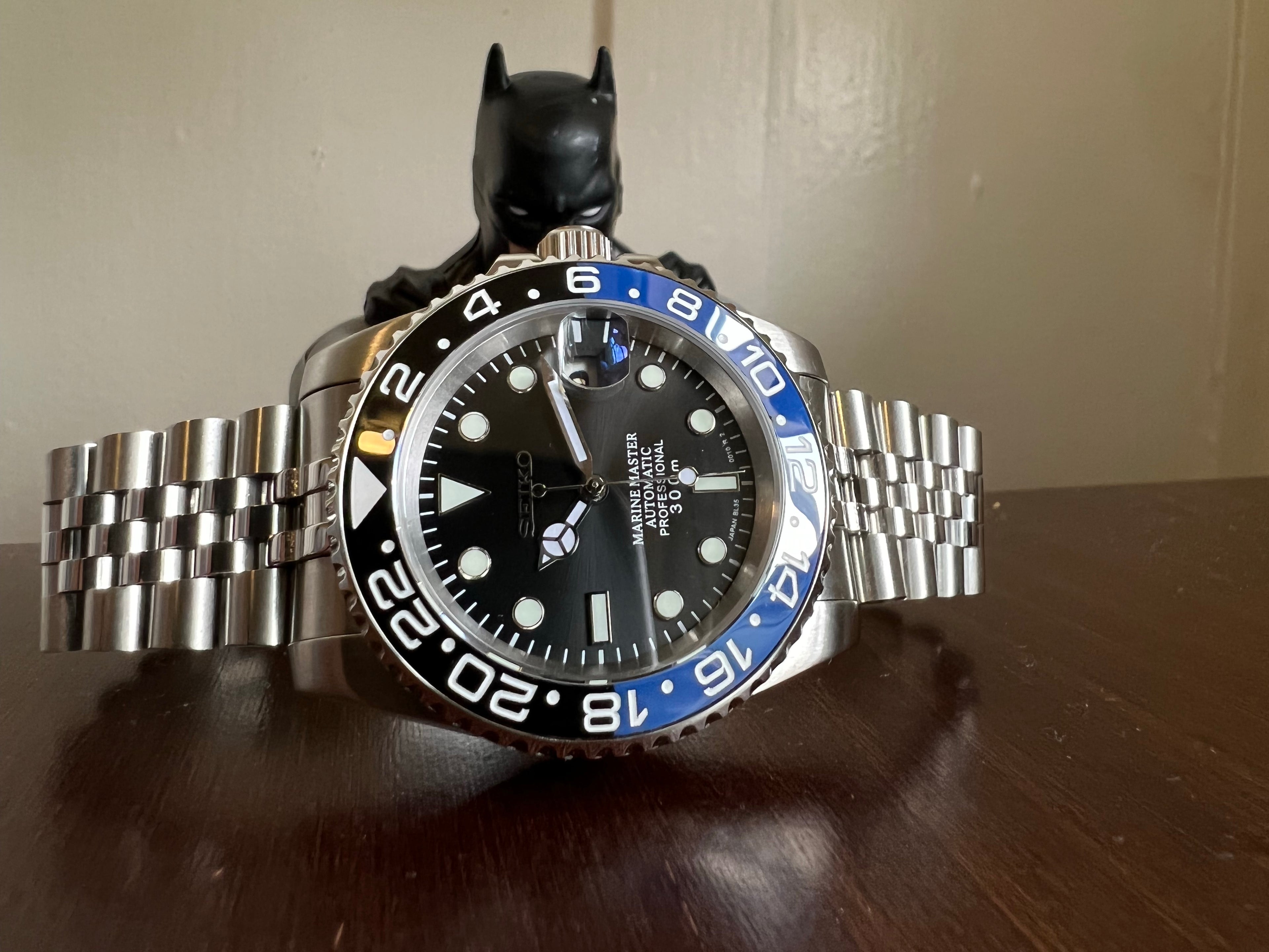 Batman GMT Seiko Mod
