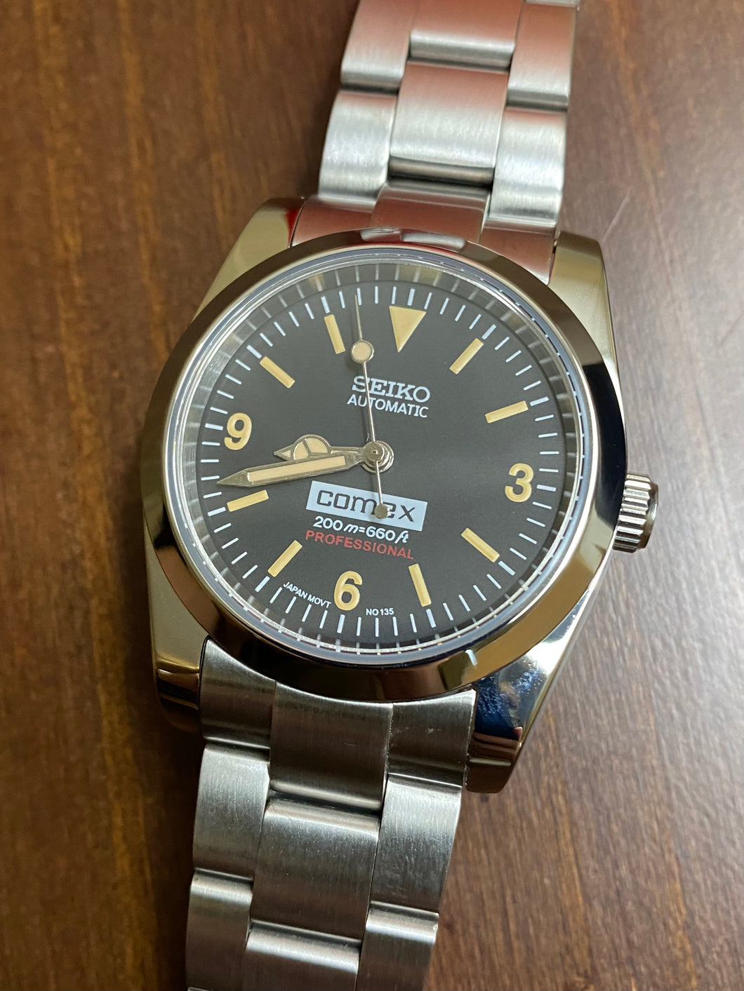 36mm MILSUB Explorer Seiko Mod