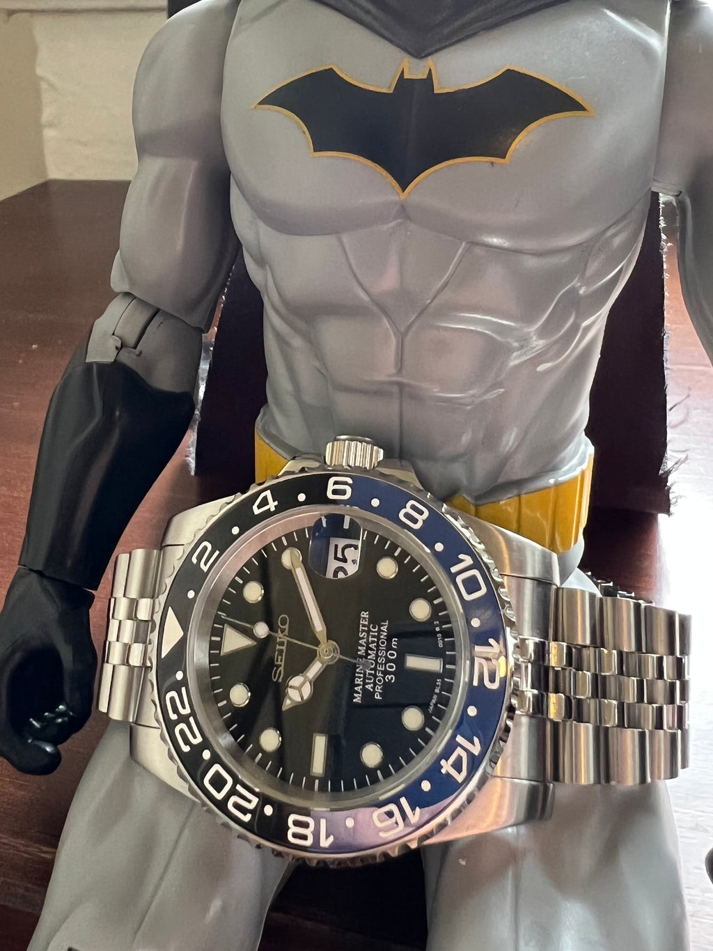 Batman GMT Seiko Mod