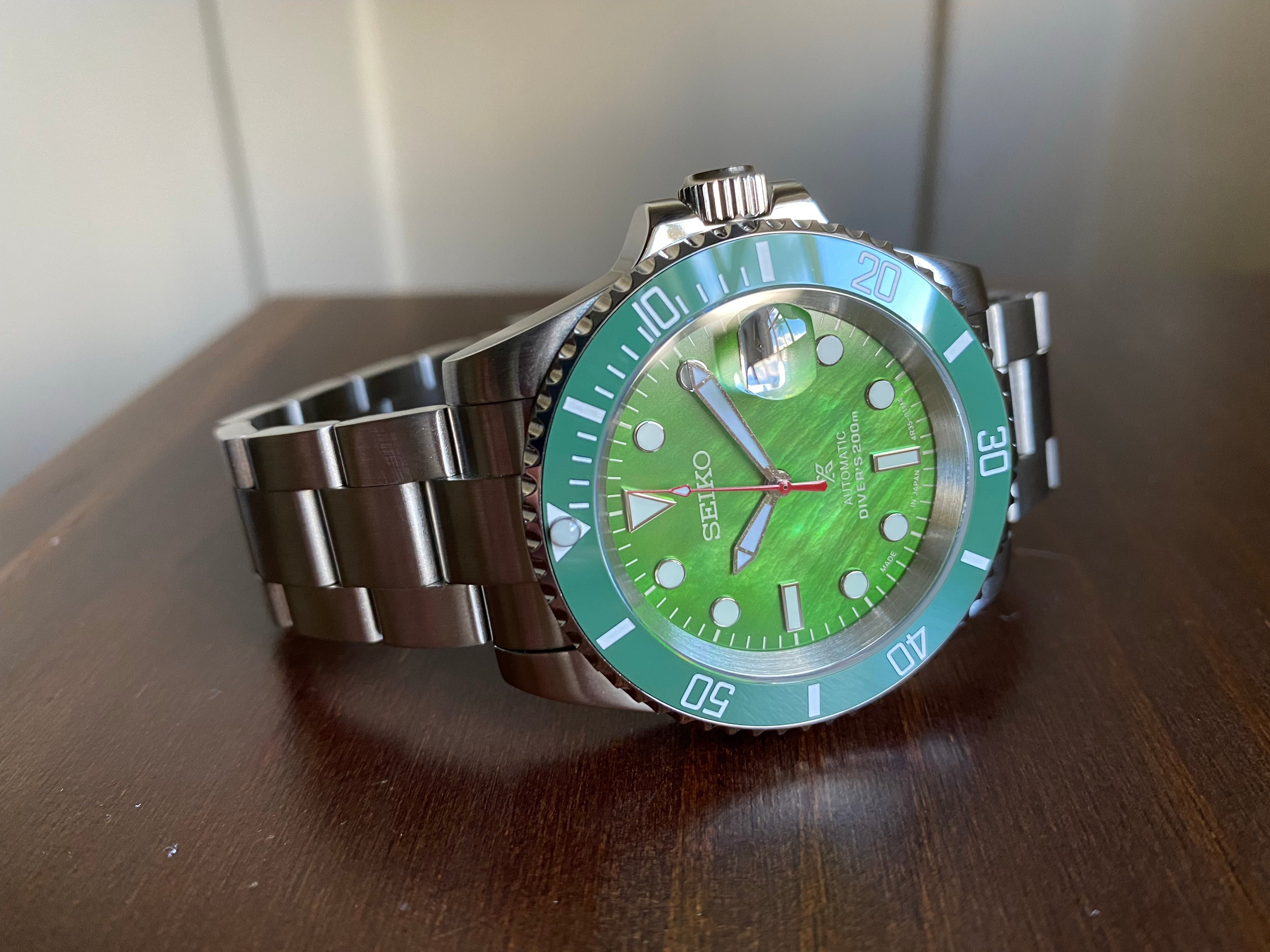 Hulk Submariner Seiko Mod