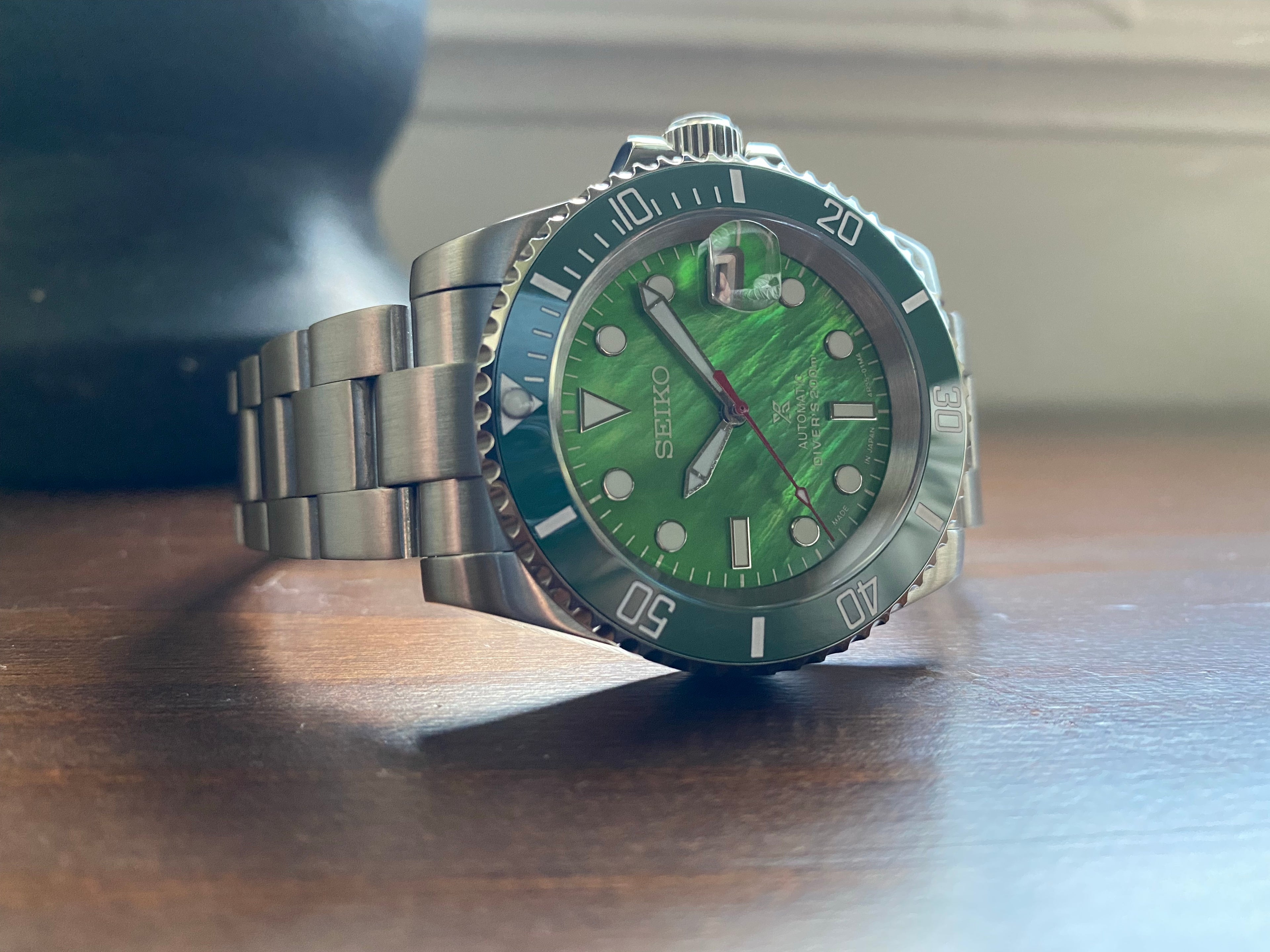 Hulk Submariner Seiko Mod