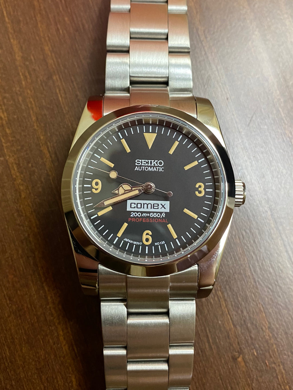 36mm MILSUB Explorer Seiko Mod
