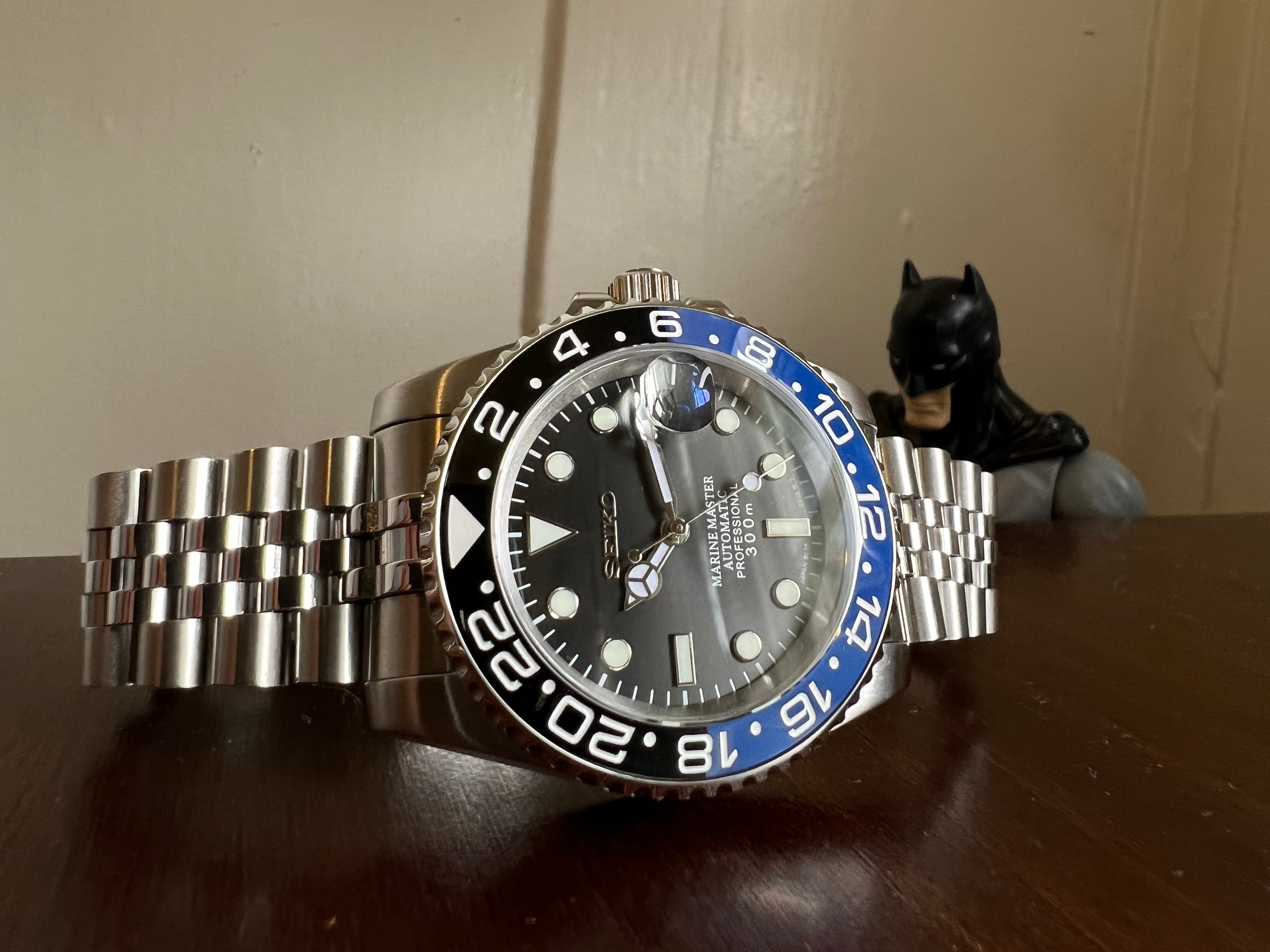 Batman GMT Seiko Mod