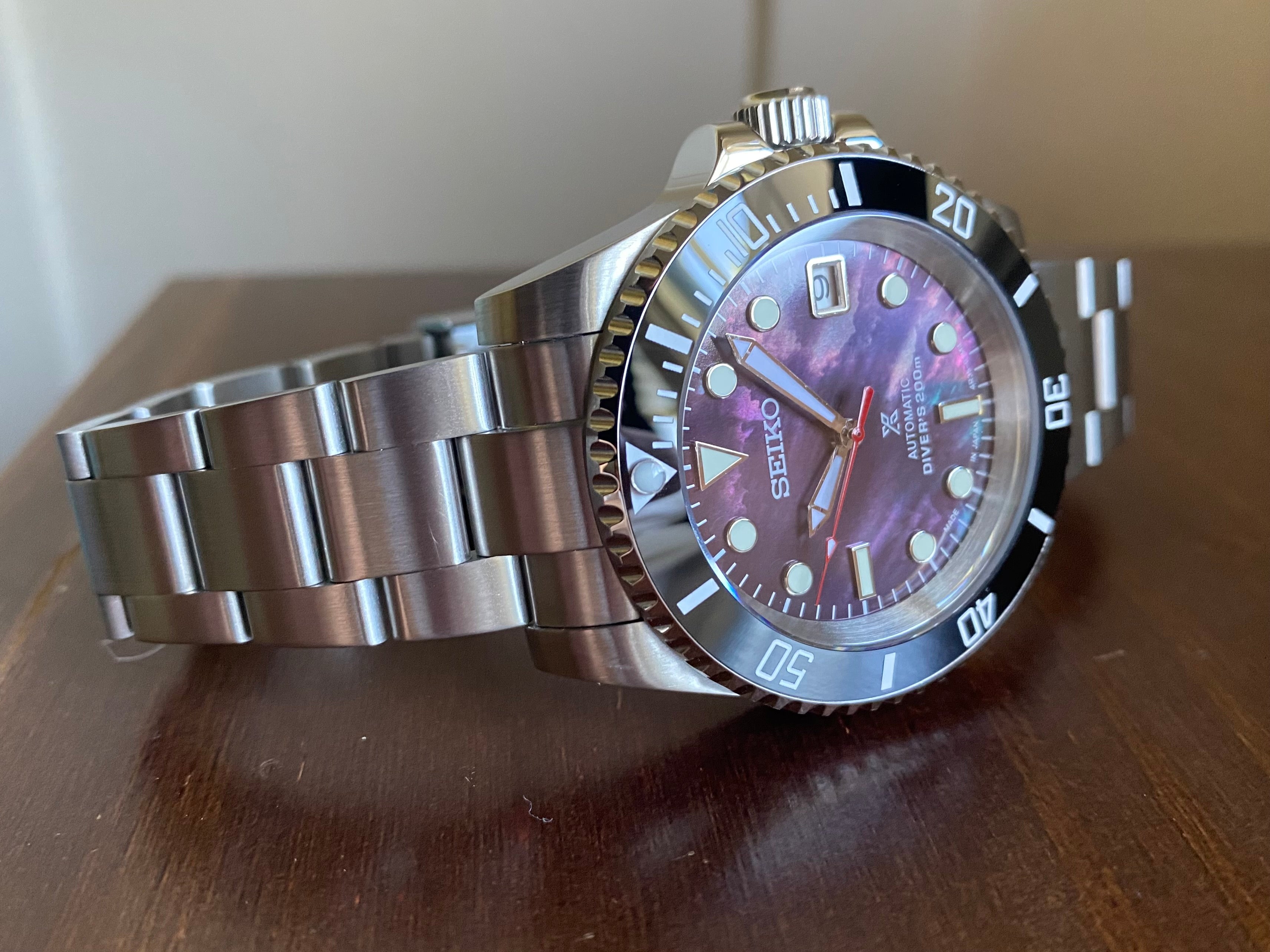 Vader Submariner Seiko Mod