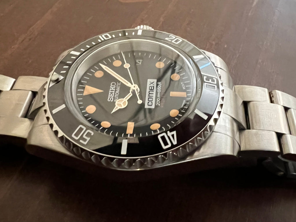 Vintage MILSUB COMEX Seiko Mod