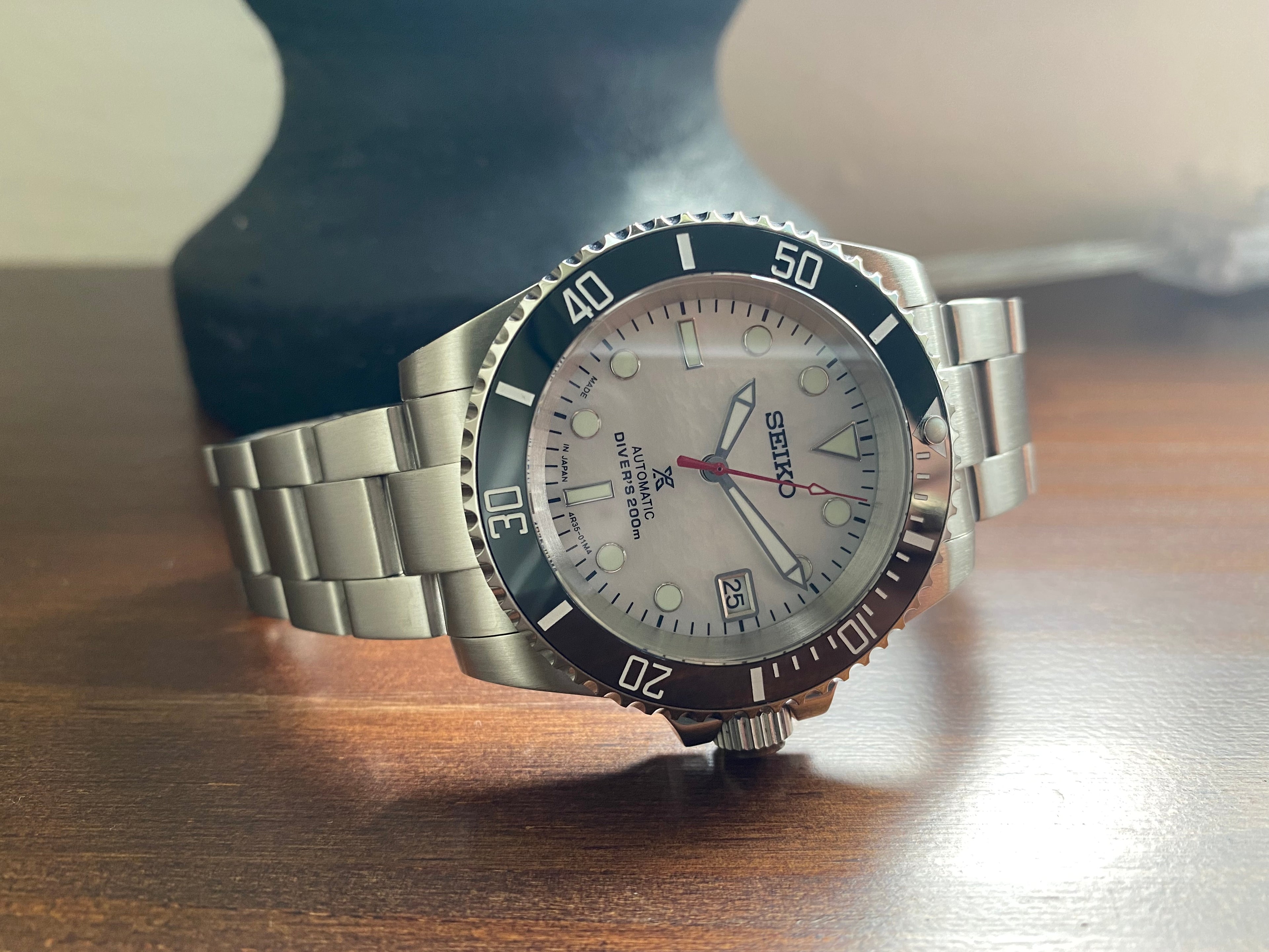 Oreo Submariner Seiko Mod