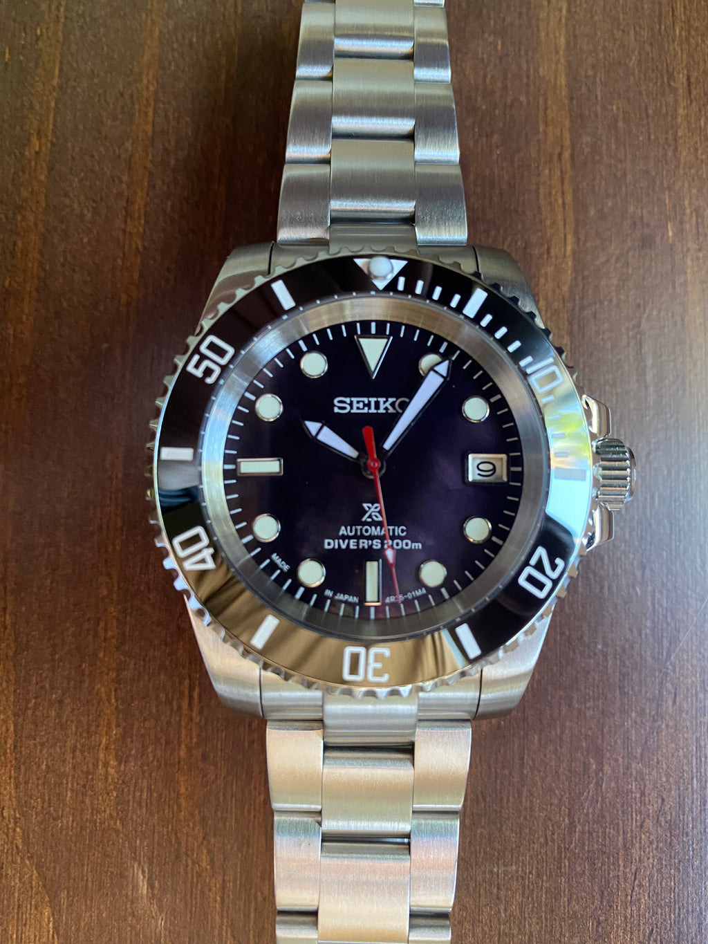 Vader Submariner Seiko Mod
