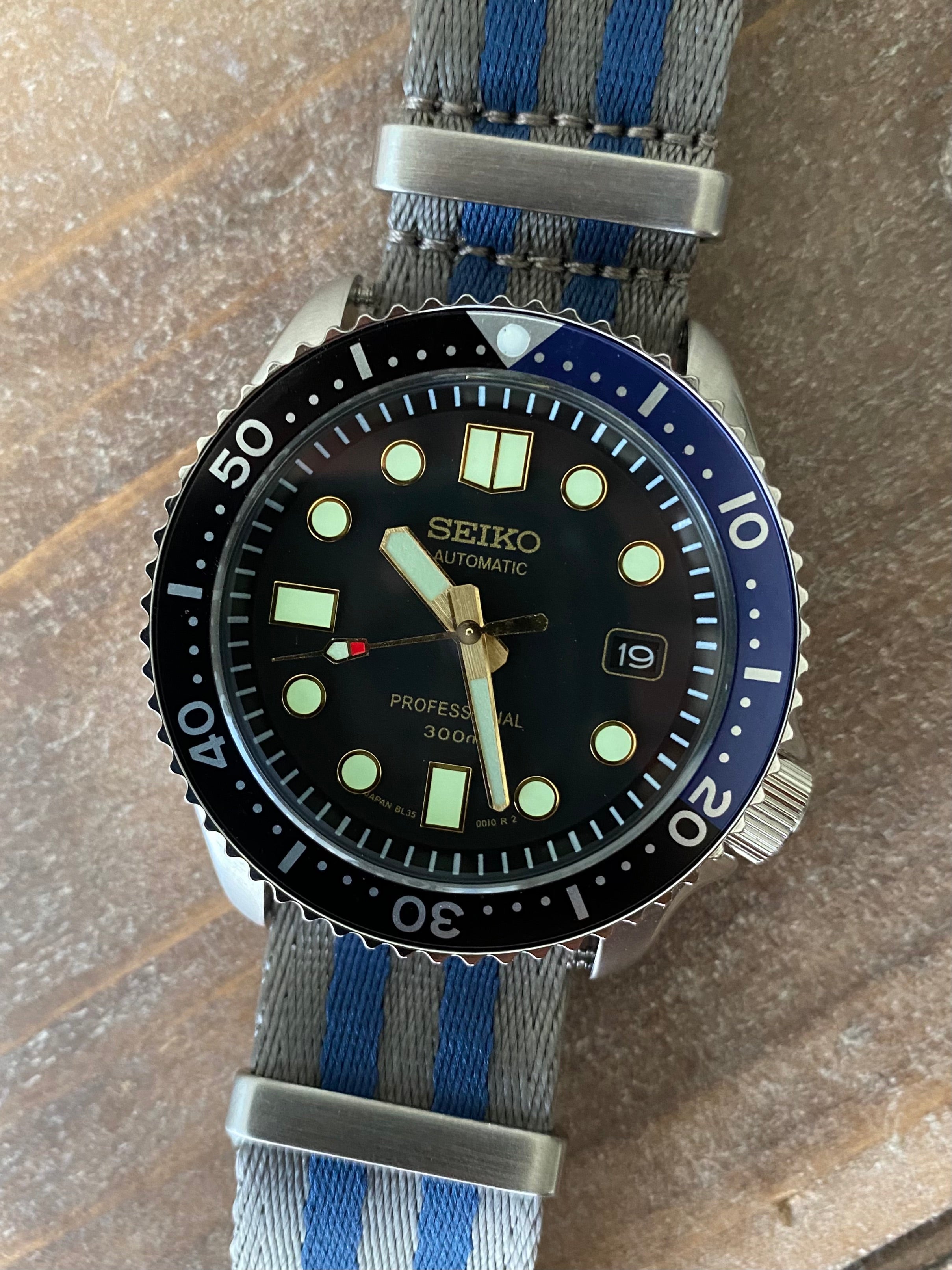SKX Seiko Marine Master Mod