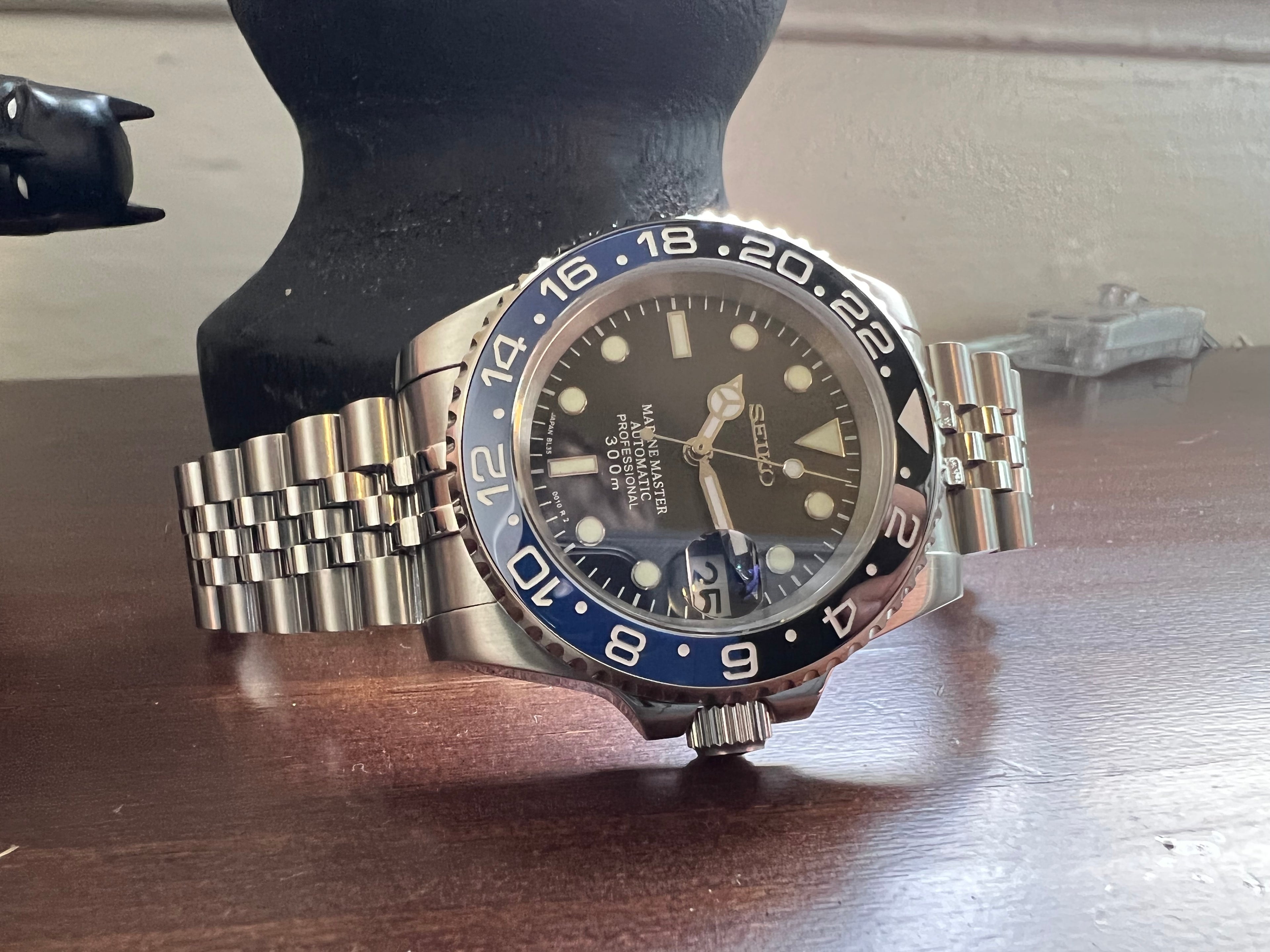 Batman GMT Seiko Mod