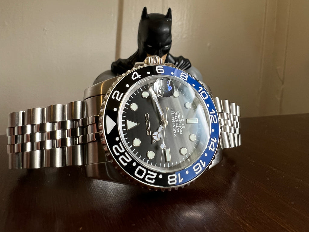 Batman GMT Seiko Mod