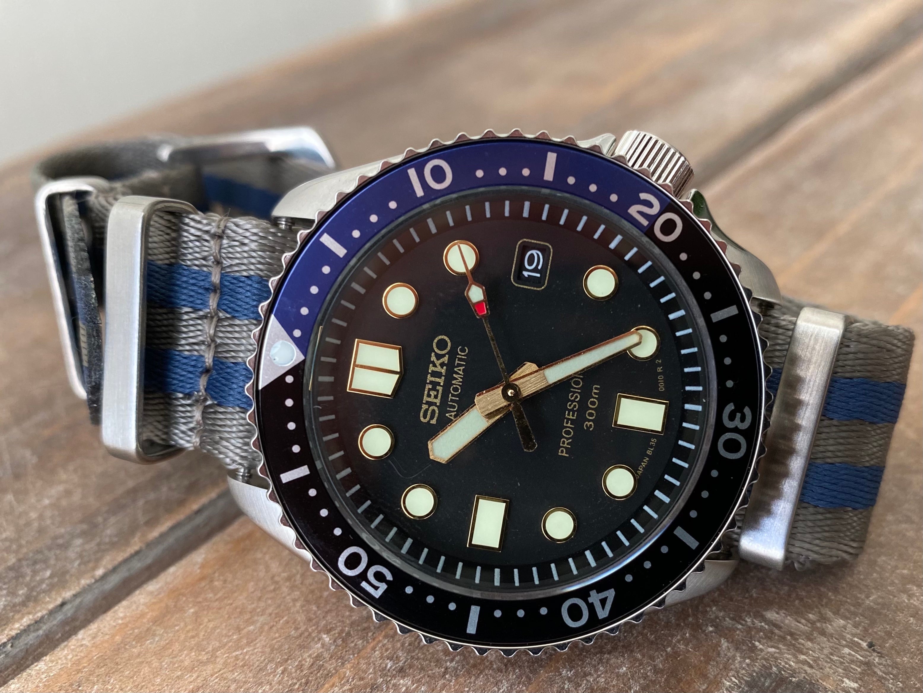 SKX Seiko Marine Master Mod