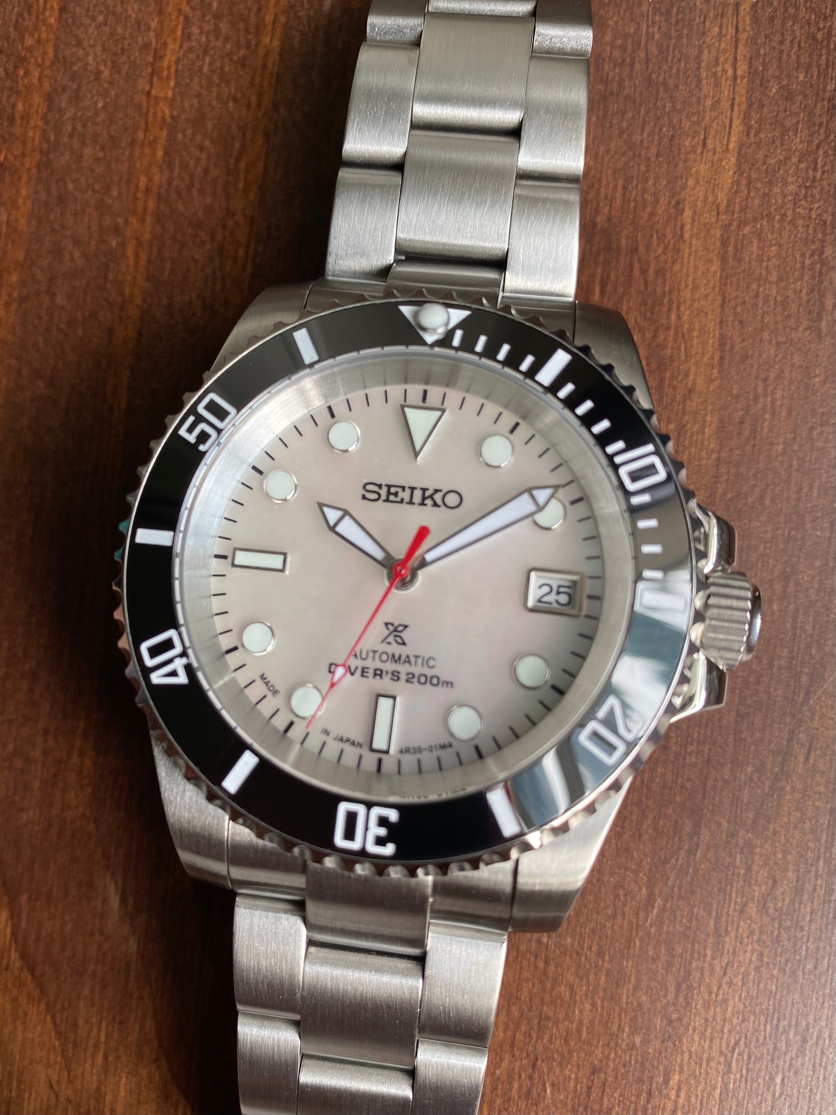 Oreo Submariner Seiko Mod